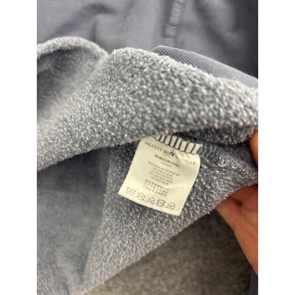 Brandy Melville Sweater Womens OS Cropped Raw Hem Pullover Crewneck Soft - Picture 6 of 7